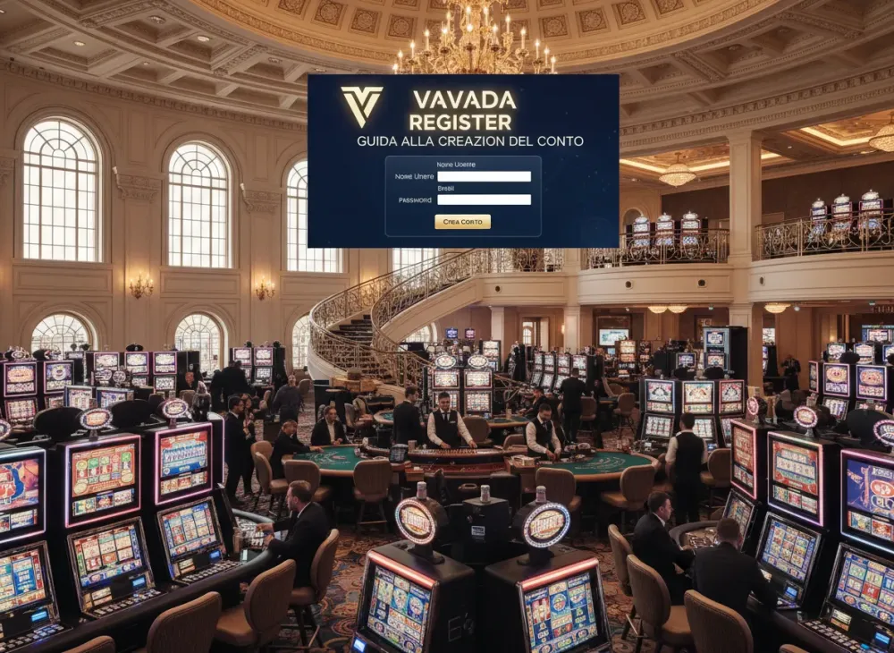 Vavada register guida alla creazione del conto